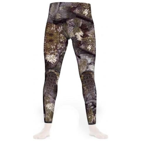 Omer Holo Pantaloni In Neoprene Da 5mm Per Immersione - Nylon Elastico, Mimetismo Fotografico, Unisex Adulto