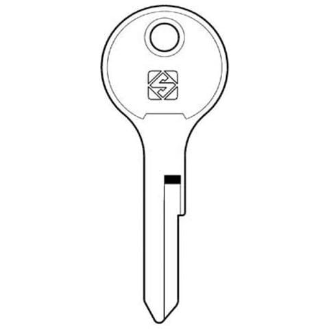 Chiave Auto Bmw Ne31 Acciaio Nichelato X 5 Pz - Foto 1