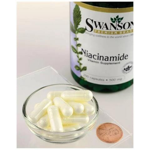 Vitamina B-3 Niacinamide 500 Mg 250 Caps - Foto 2