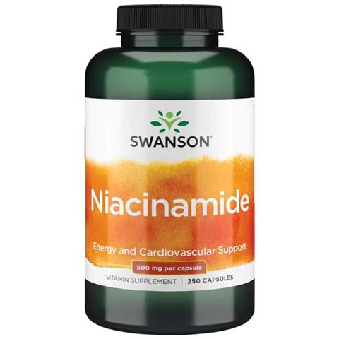 Vitamina B-3 Niacinamide 500 Mg 250 Caps - Foto 1