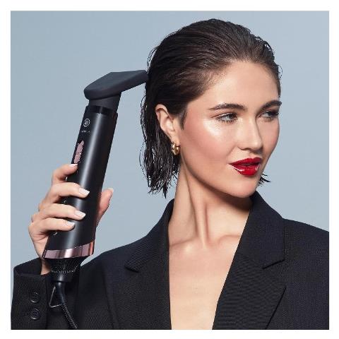 Spazzola Modellante Bellissima ad Aria Calda per Capelli Corti e Medi Piastra Ceramic Air 3 con Accessori e Beauty Bag - Foto 15