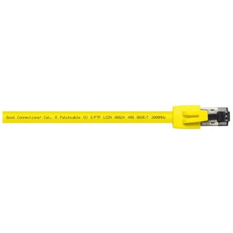 Alcasa 8080-075y Cavo Di Rete Giallo 7,5 M Cat8.1 S /ftp (s-stp) - Foto 2