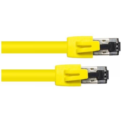 Alcasa 8080-075y Cavo Di Rete Giallo 7,5 M Cat8.1 S /ftp (s-stp) - Foto 3