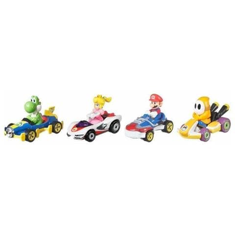 Set Veicoli Hot Wheels Mario Kart 8 Cm 4 Pezzi - Foto 5