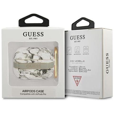 Indossa La Collezione Di Cinturini Marmorizzati Grigi /gray Della Custodia Guaphchmag Per Airpods Pro. - Foto 2