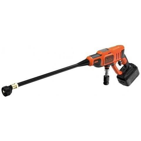 Idropulitrice Idropistola Portatile 18 W 18v Con Batteria 2ah 24 Bar Colore Arancione - Foto 1