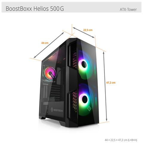 Pc Desktop M11010H AMD Ryzen 5 8400F 6 Core 4.2 GHz Ram 16 GB SSD 1 TB Nvidia GeForce RTX 4060 8 GB 6 xUSB 3.2 Windows 11 Home - Foto 2