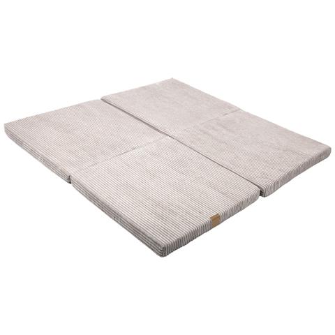 Tappeto Da Gioco Quadrato Per Bambini - Tappetino Per Cameretta, Aesthetic, Ecrù - Foto 1