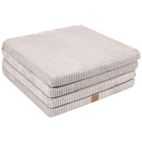 Tappeto Da Gioco Quadrato Per Bambini - Tappetino Per Cameretta, Aesthetic, Ecrù - Foto 2