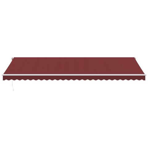 Tenda Da Sole Retrattile Automatica Bordò 600x350 Cm - Foto 3