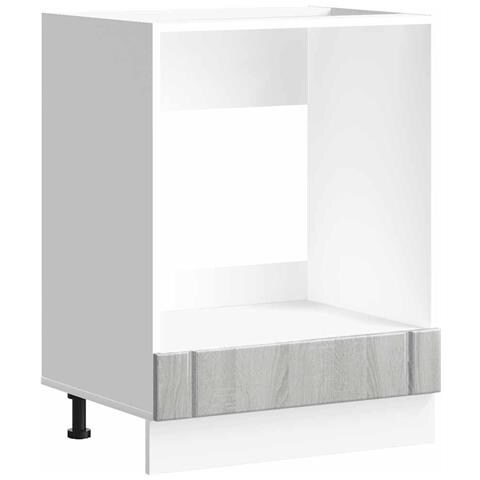 Armadio Forno Lucca Grigio Sonoma In Legno Multistrato - Foto 2