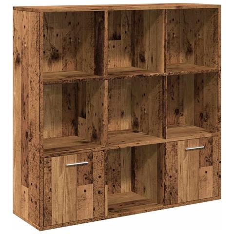 Libreria Legno Antico 98x29x97,5 Cm In Legno Multistrato - Foto 2