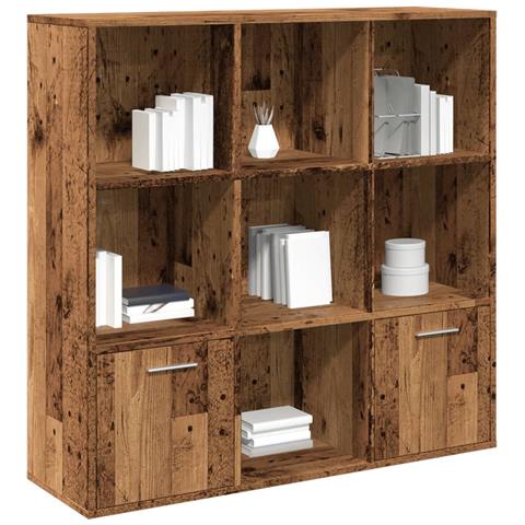 Libreria Legno Antico 98x29x97,5 Cm In Legno Multistrato - Foto 1