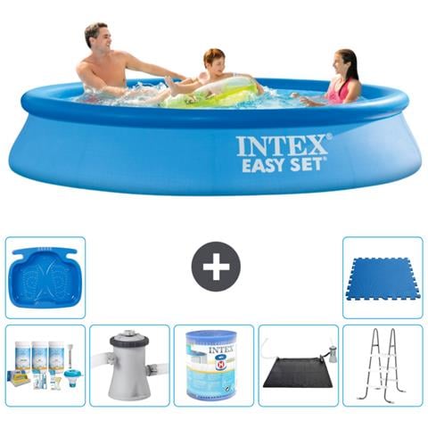 Piscina Fuori Terra - In Giro - 305x61 Cm - Blu - Include Accessori Coordinati A479 - Foto 1