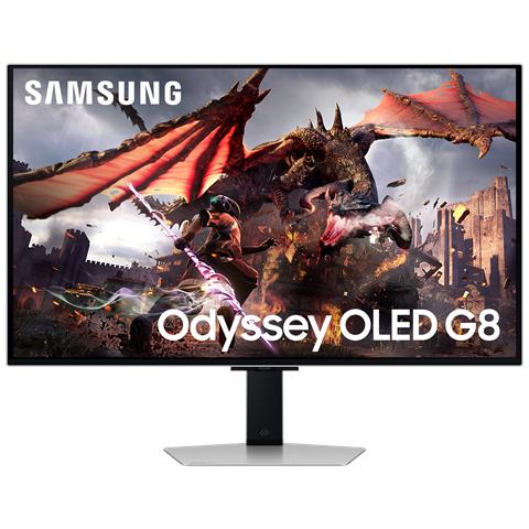 G80SD Monitor PC 81,3 cm (32") 3840 x 2160 Pixel 4K Ultra HD OLED Argento - Foto 1