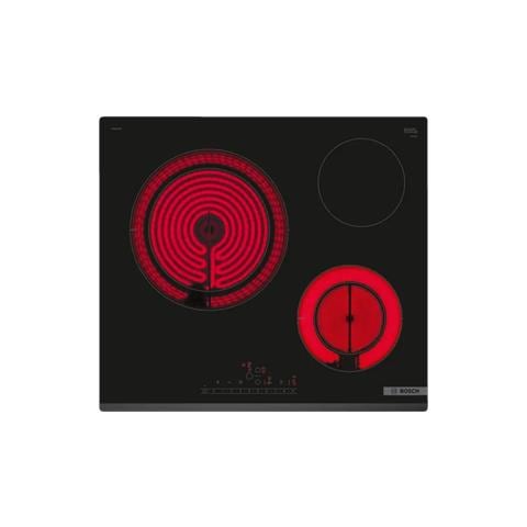 Serie 6 PKK631FP8E piano cottura Nero Da incasso 59.2 cm Ceramica 3 Fornello (i) - Foto 1