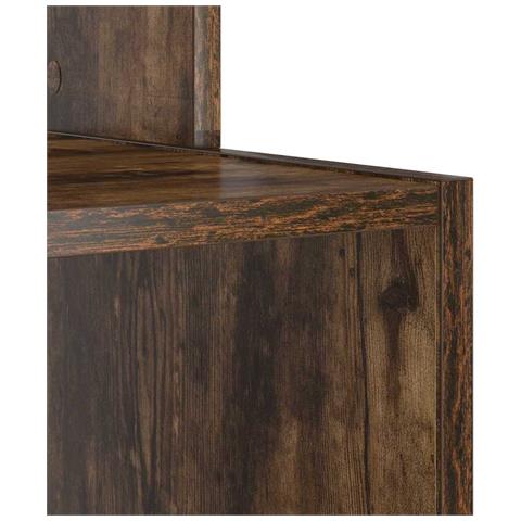 Scrivania per Computer Rovere Affumicato Rovere affumicato - Foto 9