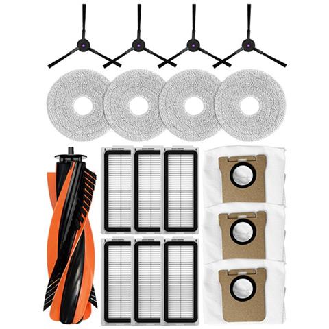 Kit Di Accessori Di Ricambio Compatibile Con Aspirapolvere Robot Jonr P20pro, Spazzola Principale T5 Pro, Spazzole Laterali, Filtri, Panni Per Mocio E Sacchetti Per La Polvere - Foto 1