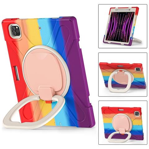 Custodia Per Ipad Pro 3/2/1 11"" Con Supporto E Tracolla Colorata - Foto 4