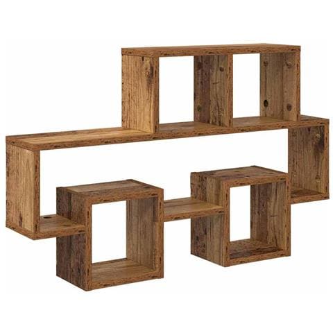 Scaffale da parete Legno vecchio 82 x 15 x 51 cm - Foto 1