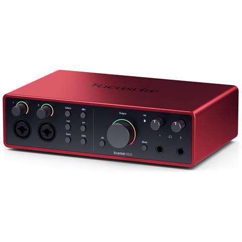 Interfaccia Audio Scarlett 16i16 USB-C 24-bit 192 kHz Desktop Rosso-Nero - Foto 5