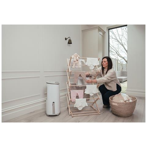 Deumidificatore Purificatore D’aria dry Arete One 20l Efficienza Energetica Ideale Per Case Da 4 Camere Silenzioso 38 Db - Foto 6