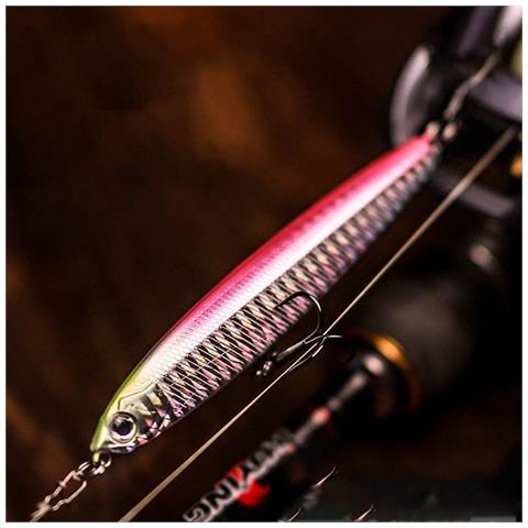 Esca Ghost Fly Ii 14g Con Sistema Dead Fly E Ami Rorzati Black+sliver - Foto 2