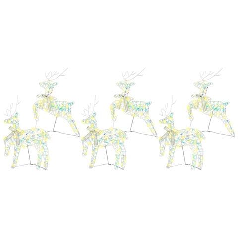 Renne LED con 180 LED 6 pcs Multicolore PET - Foto 1