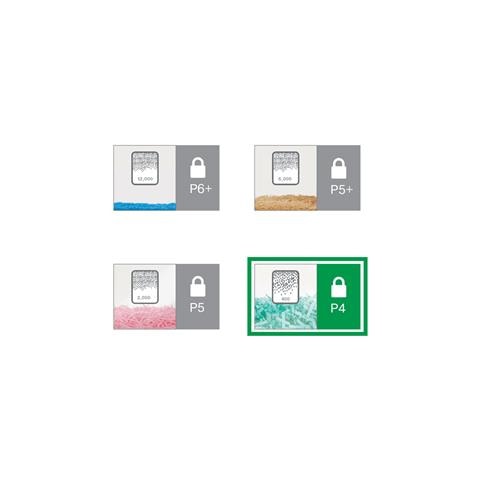 IQ Office Cross distruggi documenti Triturazione incrociata 55 dB 22,3 cm Bianco - Foto 9