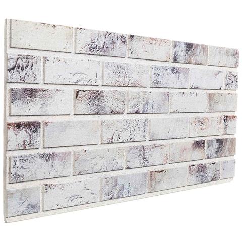 Pannelli da parete 10 pcs Grigio Chiaro e Nero 100 x 50 cm - Foto 1