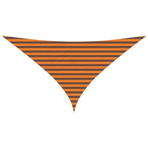Vela da ombra solare Arancione e Marrone 3 x 3 x 4,24 m - Foto 1