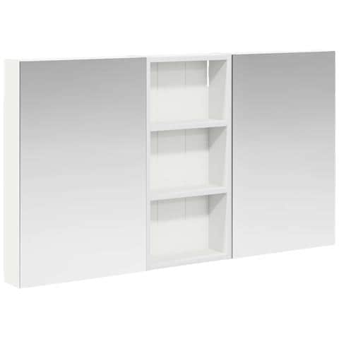 Set di Armadi da Bagno con porta 3 pcs 110 x 10,5 x 60,5 cm - Foto 1