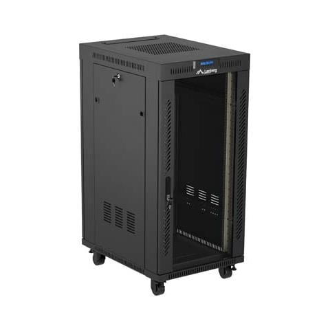 FF01-6824-12BL rack 24U Rack indipendenti Nero - Foto 2
