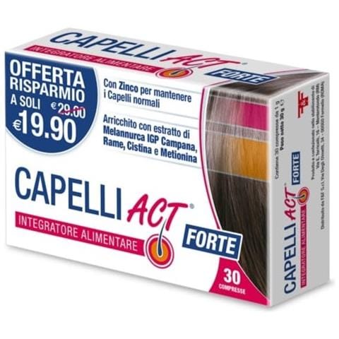 Capelli Act Forte 30 Compresse - Foto 1