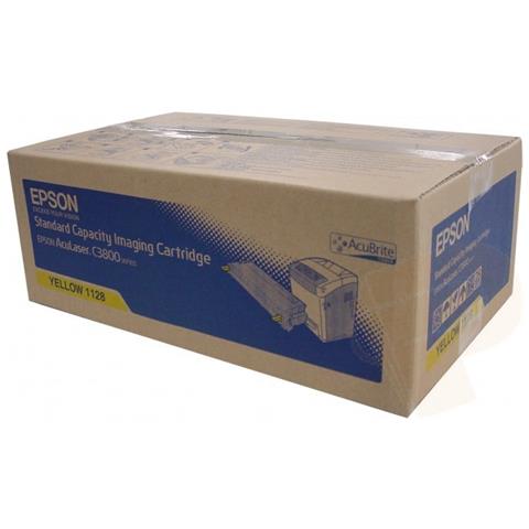 C13S051128 Toner Originale Giallo per Epson Aculaser C3800 / C3800DN Capacità 5000 Pagine - Foto 7