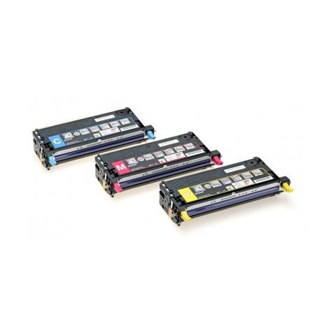 C13S051128 Toner Originale Giallo per Epson Aculaser C3800 / C3800DN Capacità 5000 Pagine - Foto 2