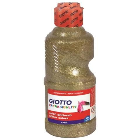 Flacone 250ml Tempera Oro Glitter - Foto 1