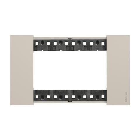 Placca Bticino Living Now 4 Moduli Colore Sabbia - Ka4804km - Foto 2