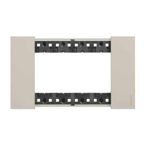 Placca Bticino Living Now 4 Moduli Colore Sabbia - Ka4804km - Foto 1