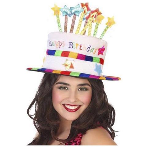 Cappello Di Compleanno (59 Cm) Multicolore - Foto 1