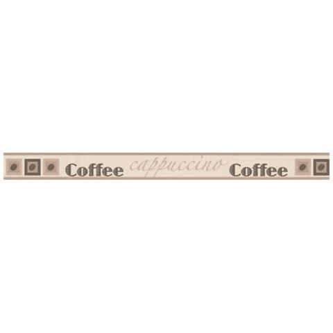 A. s. Cr? ation 282811 - Bordo Decorativo Autoadesivo Con Chicchi Di Caff? , Colore: Marrone / beige - Foto 2