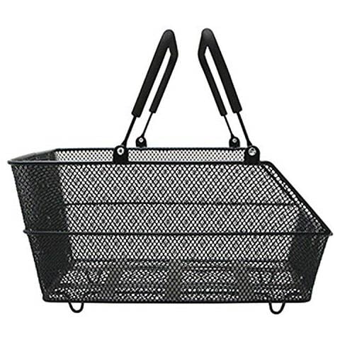 Unisex - Adulto Cento Multi Cestino Per Bicicletta, Nero, 45 Cm X 33 Cm X 24 Cm - Foto 2