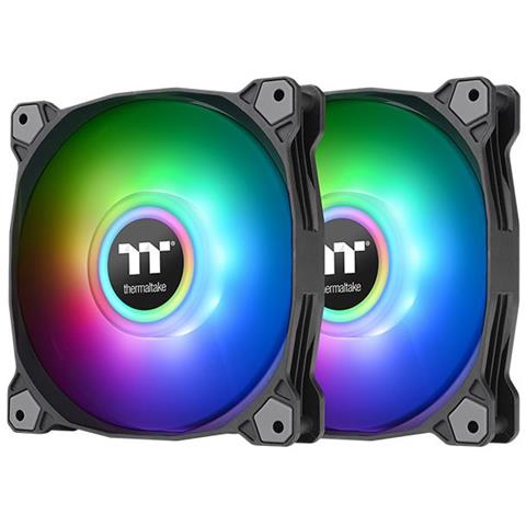 2xVentole per PC CL-F115-PL12SW-A 120 mm Colore d'Illuminazione Multi - Foto 1