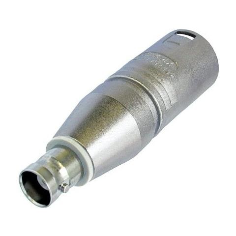 XLR / BNC, XLR, BNC, Maschio / femmina, Argento - Foto 1