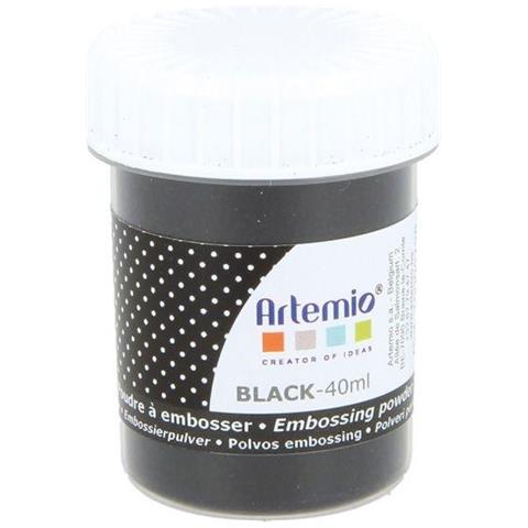 Polvere Per Goffratura 40 Ml - Nero - Foto 1
