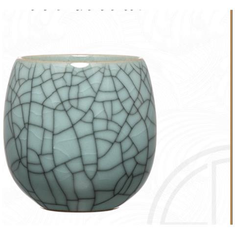 2 Pezzi Tazza da tè in Ceramica Kung Fu Set da tè Autentico Celadon Bicchierino Creativo Paio Ufficio Sei Colori Giapponese Ornamenti Decorativi in ​​Ceramica E 