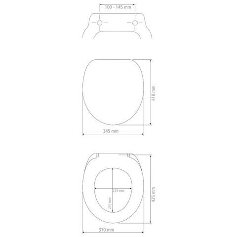 Sedile Wc Onyx, Mdf - Foto 7