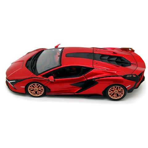 Lamborghini Sian Fkp 37 Rosso Acceso 1:24 - Foto 1
