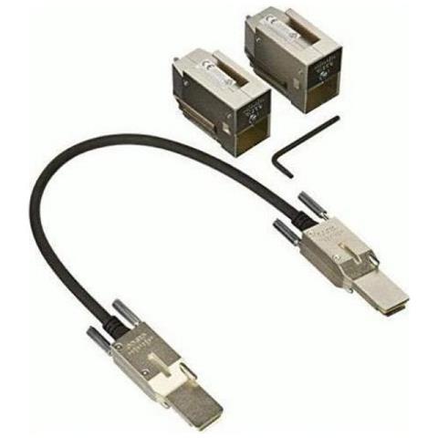 C9300L-STACK-KIT2= Cavo InfiniBand e In Fibra Ottica 0,5 m Nero, Grigio - Foto 1