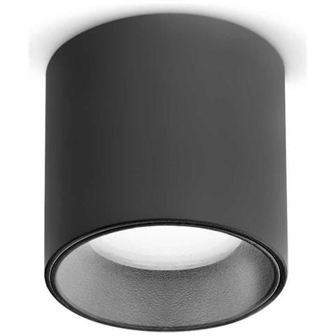 Lampada Da Soffitto Nero D 42 X H 42 Mm - Foto 1